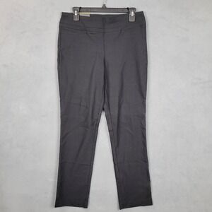 Hilary‎ Radley Pants Womens 6 Black Slim Leg Stretch Pull On Office 29 Inseam